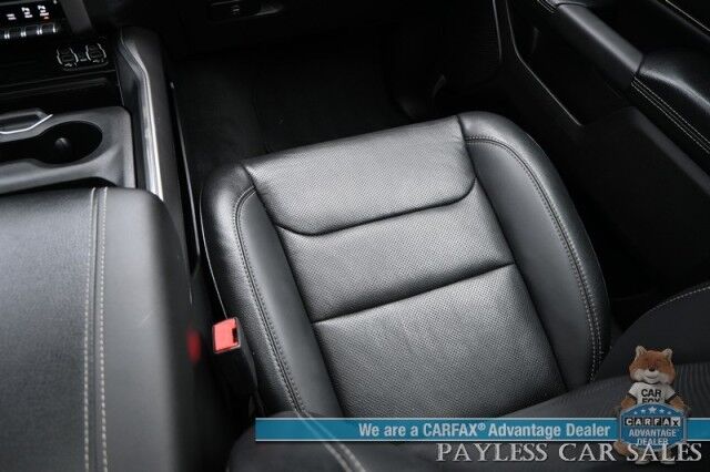 2019 Ram 1500 Rebel / 4X4 / Crew Cab / Level 2 Group / Auto Start / Heated & Cooled Leather Seats / Heated Steering Wheel / Navigation / Panoramic Sunroof / Alpine Speakers / Blind Spot Alert / Apple CarPlay & Android Auto / Tow Pkg Anchorage AK