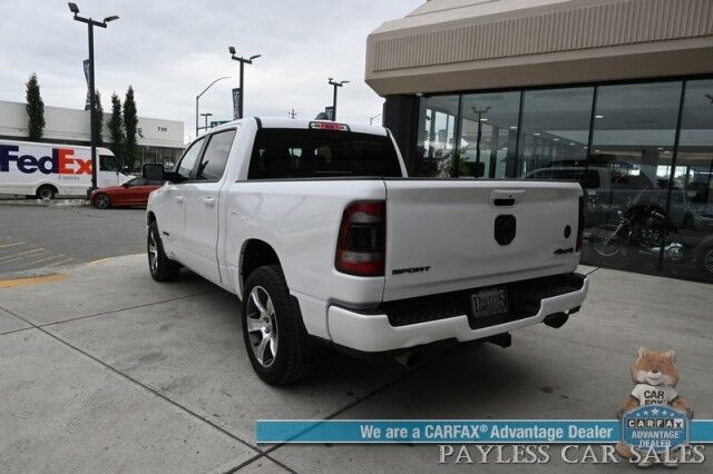 2019 Ram 1500 Rebel / 4X4 / Crew Cab / Level 2 Group / Auto Start / Heated & Cooled Leather Seats / Heated Steering Wheel / Navigation / Panoramic Sunroof / Alpine Speakers / Blind Spot Alert / Apple CarPlay & Android Auto / Tow Pkg Anchorage AK