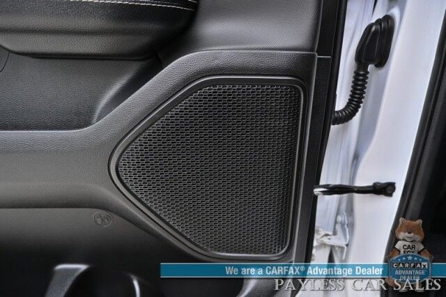 2019 Ram 1500 Rebel / 4X4 / Crew Cab / Level 2 Group / Auto Start / Heated & Cooled Leather Seats / Heated Steering Wheel / Navigation / Panoramic Sunroof / Alpine Speakers / Blind Spot Alert / Apple CarPlay & Android Auto / Tow Pkg Anchorage AK
