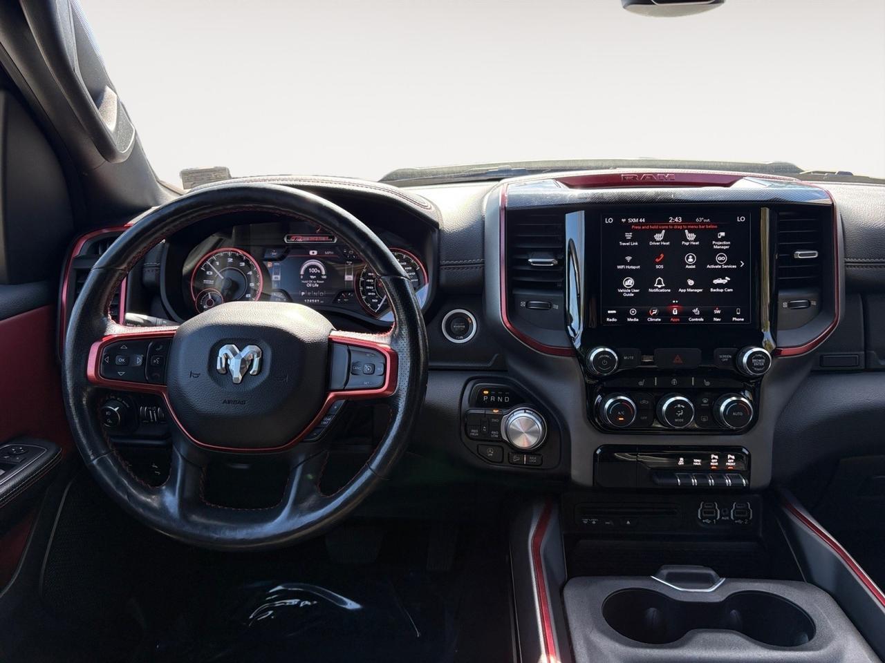 2019 Ram 1500 Rebel, BLIND SPOT ALERT, BLACK TUBULAR SIDE STEPS, REMOTE START, BACKUP CAMERA WITH PARKING SENSORS, PANORAMIC SUNROOF, APPLE CARPLAY/ANDROID AUTO, CLEAN CARFAX, BECOME A REBEL ON THE ROAD! Virginia Beach VA