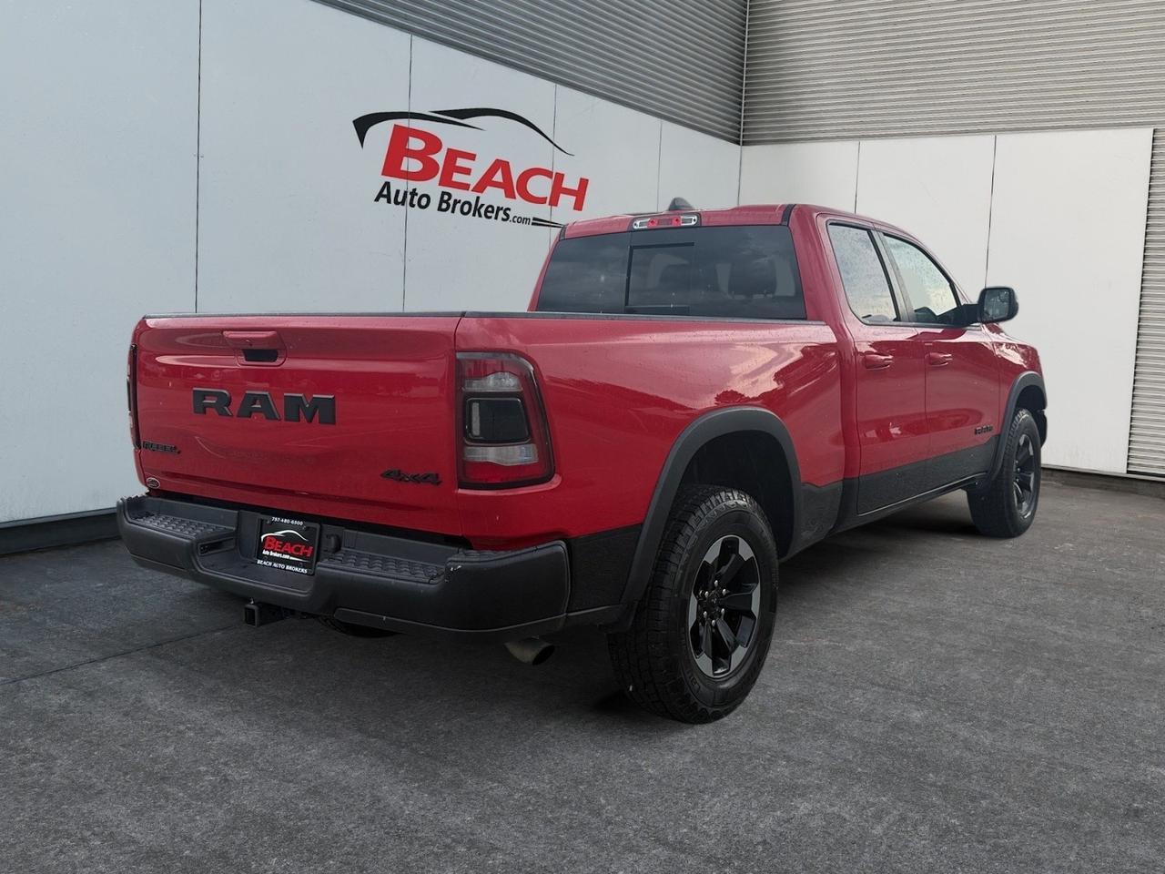 2019 Ram 1500 Rebel, BLUETOOTH, POWER SLIDING REAR WINDOW, TOW HOOKS, TOW PACKAGE, BACKUP CAMERA, POWER/HEATED MIRRORS, CLEAN CARFAX! Norfolk VA
