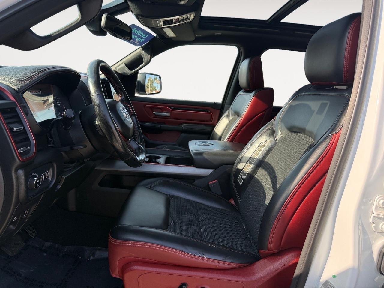 2019 Ram 1500 Rebel, HEATED SEATS, HEATED STEERING WHEEL, MOONROOF, APPLE CARPLAY/ANDROID AUTO, BED LINER, POWER FOLDING MIRRORS, TONNEAU COVER, BACKUP CAMERA, POWER SLIDING REAR WINDOW, UNIVERSAL GARAGE DOOR OPENER, RUNNING BOARDS, THIS RAM IS READY TO TAKE ON AN Norfolk VA