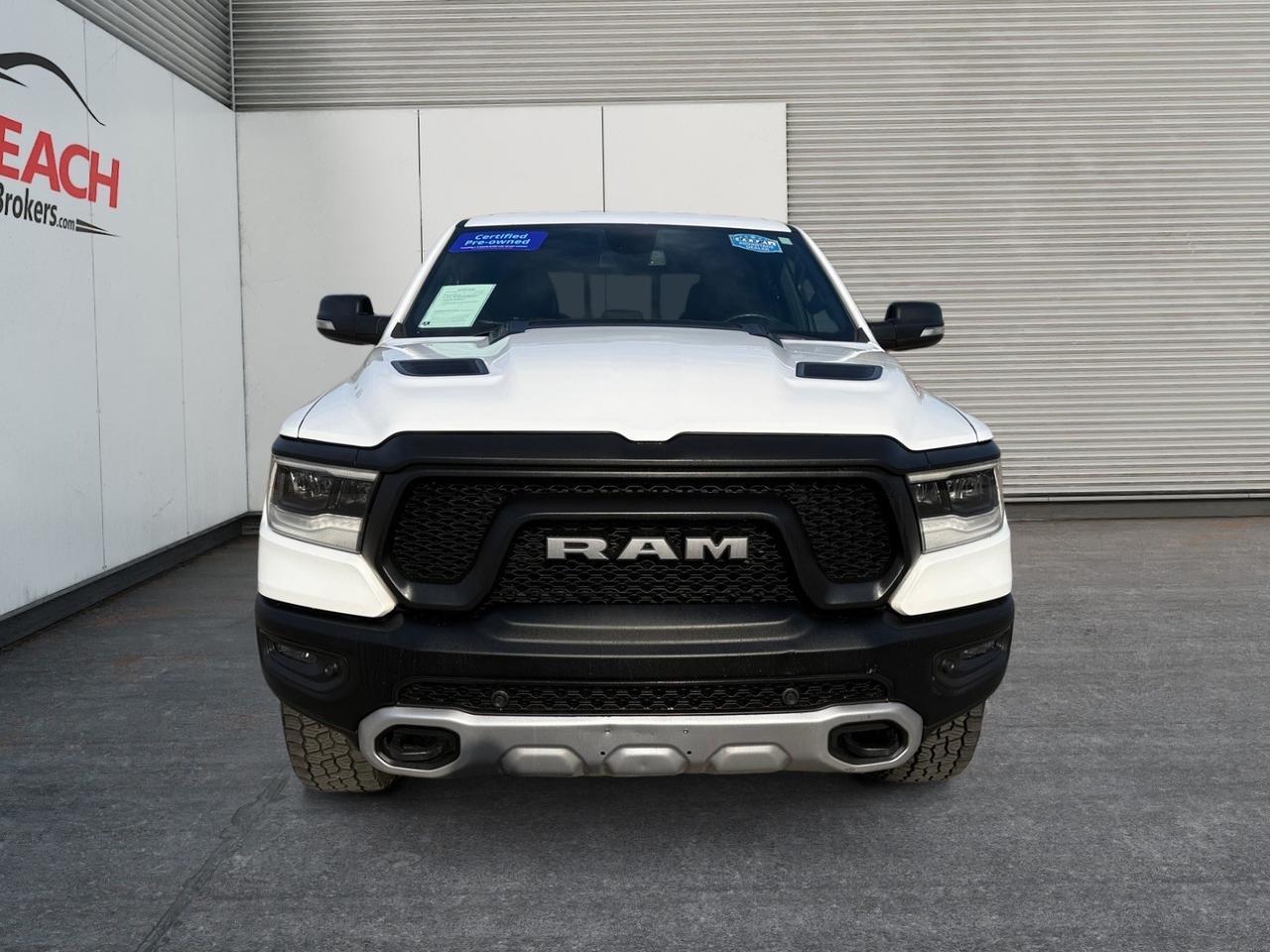 2019 Ram 1500 Rebel, HEATED SEATS, HEATED STEERING WHEEL, MOONROOF, APPLE CARPLAY/ANDROID AUTO, BED LINER, POWER FOLDING MIRRORS, TONNEAU COVER, BACKUP CAMERA, POWER SLIDING REAR WINDOW, UNIVERSAL GARAGE DOOR OPENER, RUNNING BOARDS, THIS RAM IS READY TO TAKE ON AN Norfolk VA