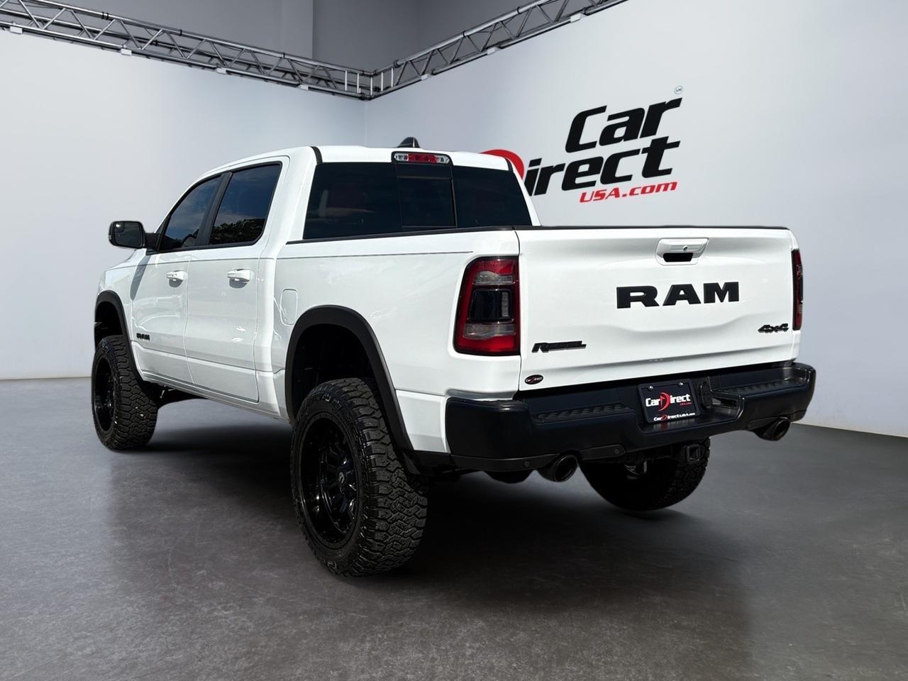 2019 Ram 1500 Rebel, LIFTED, TOW PACKAGE, POWER REAR SLIDING WINDOW, BACKUP CAMERA, PARKING SENSORS, HEATED STEERING WHEEL & SEATS, PANORAMIC MOONROOF, LOW MILES, ONLY 1 OWNER, CLEAN CARFAX, BECOME A REBEL ON THE ROAD! Virginia Beach VA