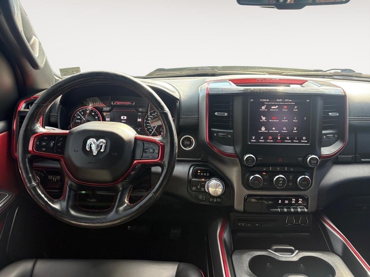2019 Ram 1500 Rebel, LIFTED, TOW PACKAGE, POWER REAR SLIDING WINDOW, BACKUP CAMERA, PARKING SENSORS, HEATED STEERING WHEEL & SEATS, PANORAMIC MOONROOF, LOW MILES, ONLY 1 OWNER, CLEAN CARFAX, BECOME A REBEL ON THE ROAD! Virginia Beach VA