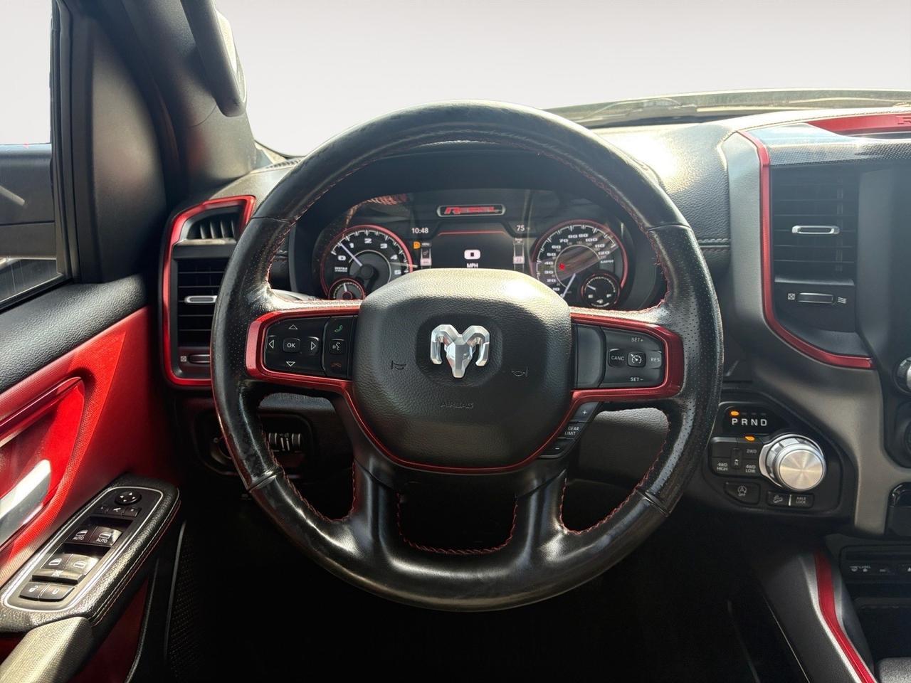 2019 Ram 1500 Rebel, LIFTED, TOW PACKAGE, POWER REAR SLIDING WINDOW, BACKUP CAMERA, PARKING SENSORS, HEATED STEERING WHEEL & SEATS, PANORAMIC MOONROOF, LOW MILES, ONLY 1 OWNER, CLEAN CARFAX, BECOME A REBEL ON THE ROAD! Virginia Beach VA