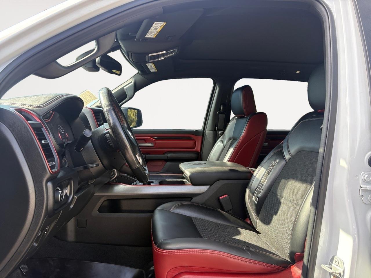 2019 Ram 1500 Rebel, LIFTED, TOW PACKAGE, POWER REAR SLIDING WINDOW, BACKUP CAMERA, PARKING SENSORS, HEATED STEERING WHEEL & SEATS, PANORAMIC MOONROOF, LOW MILES, ONLY 1 OWNER, CLEAN CARFAX, BECOME A REBEL ON THE ROAD! Virginia Beach VA