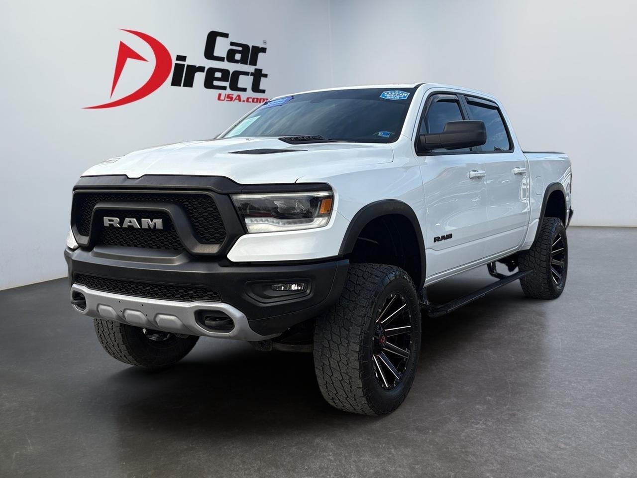 2019 Ram 1500 Rebel, RUNNING BOARDS, REAR POWER SLIDING WINDOW, REMOTE START SYSTEM, TOW PACKAGE, BACKUP CAMERA WITH PARKING SENSORS, HEATED SEATS, CLEAN CARFAX, BECOME A REBEL ON THE ROAD! Virginia Beach VA