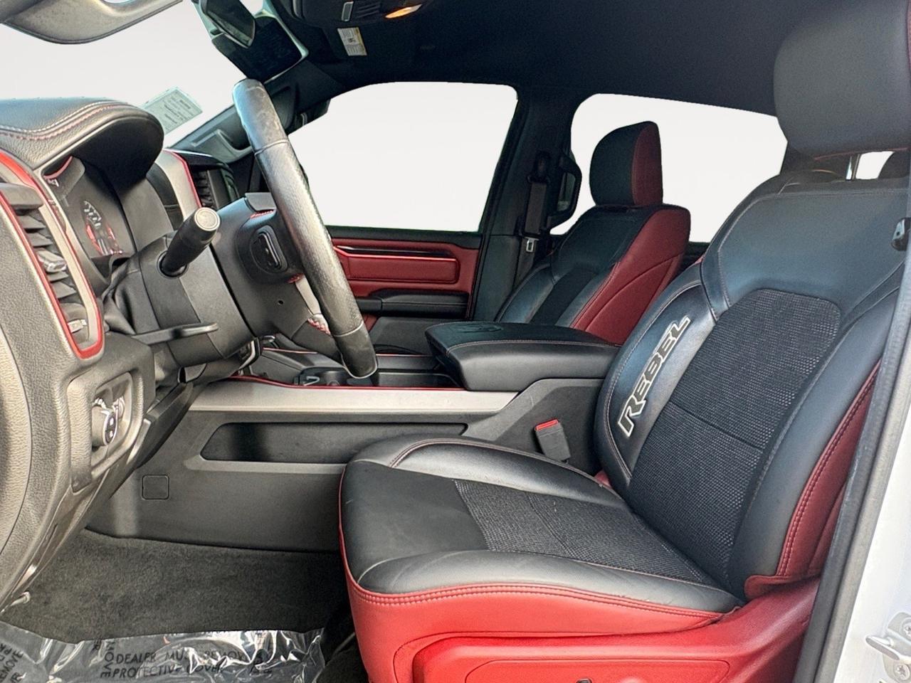 2019 Ram 1500 Rebel, RUNNING BOARDS, REAR POWER SLIDING WINDOW, REMOTE START SYSTEM, TOW PACKAGE, BACKUP CAMERA WITH PARKING SENSORS, HEATED SEATS, CLEAN CARFAX, BECOME A REBEL ON THE ROAD!