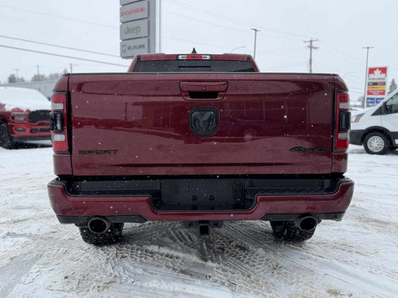 2019 Ram 1500 Sport | Heated & Cooled Seats | Sun Roof | Power Boards | Tow Package | Box Liner | Nav Redwater AB