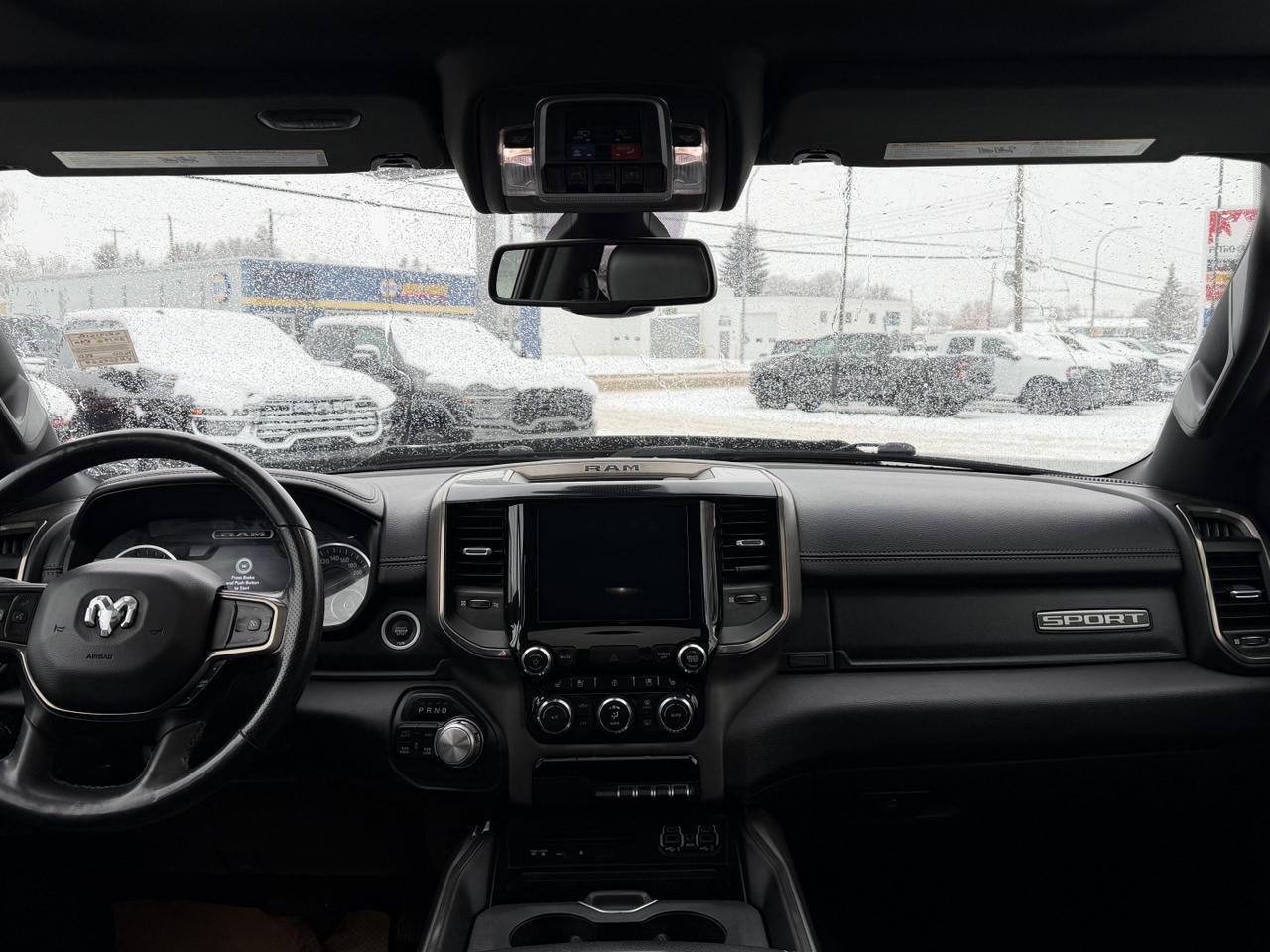 2019 Ram 1500 Sport | Heated & Cooled Seats | Sun Roof | Power Boards | Tow Package | Box Liner | Nav Redwater AB