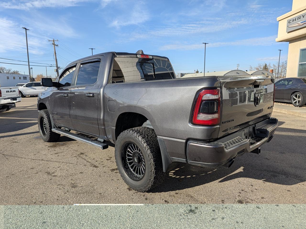 2019 Ram 1500 Sport Crew Cab 4x4 | Granite Crystal | HEMI V8 | 20IN Wheels | Remote Start | ParkSense Assist Redwater AB