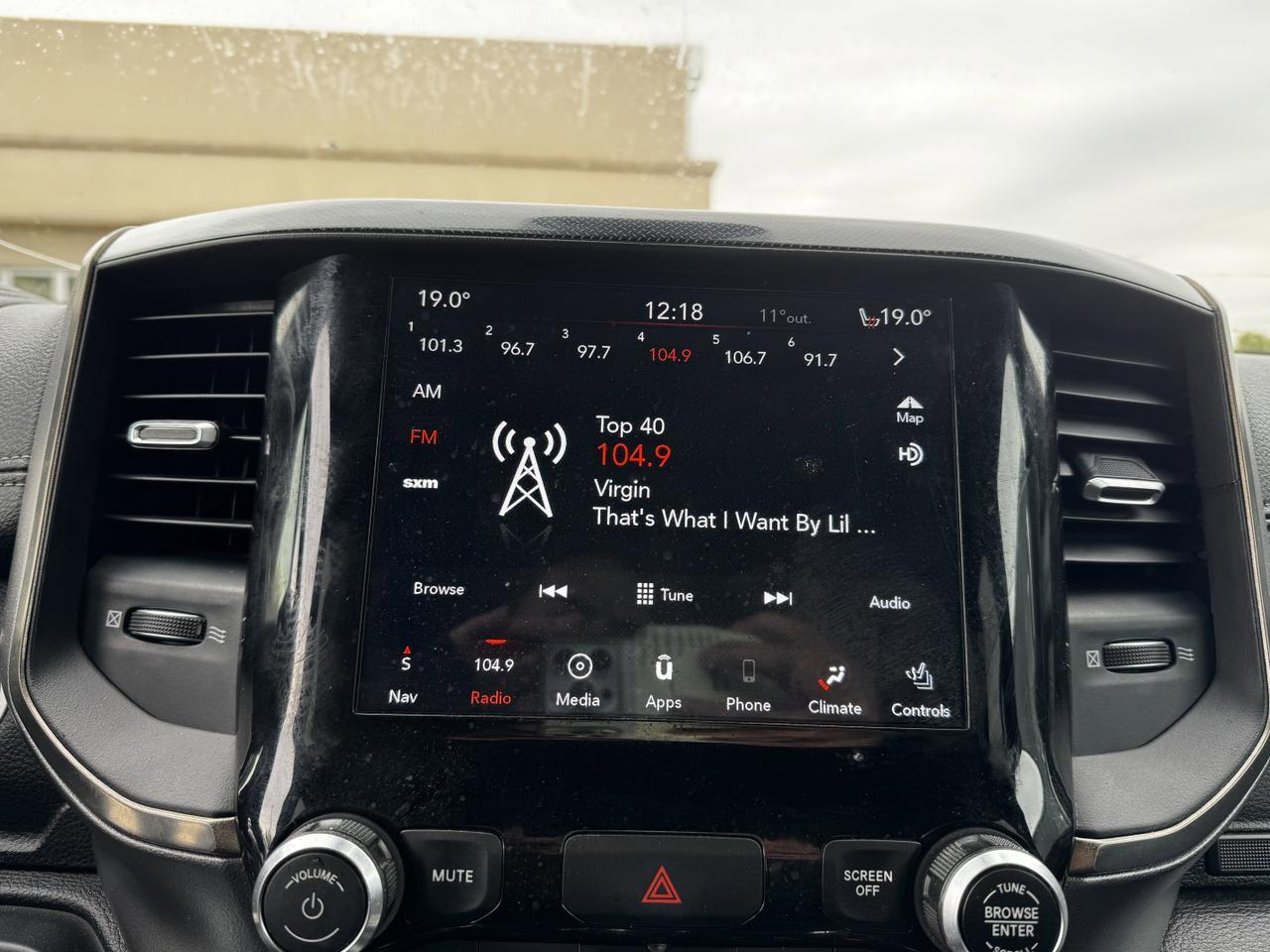 2019 Ram 1500 Sport Crew Cab 4x4 | HEMI V8 | Leather | Heated Vented Seats | NAV | Remote Start Redwater AB