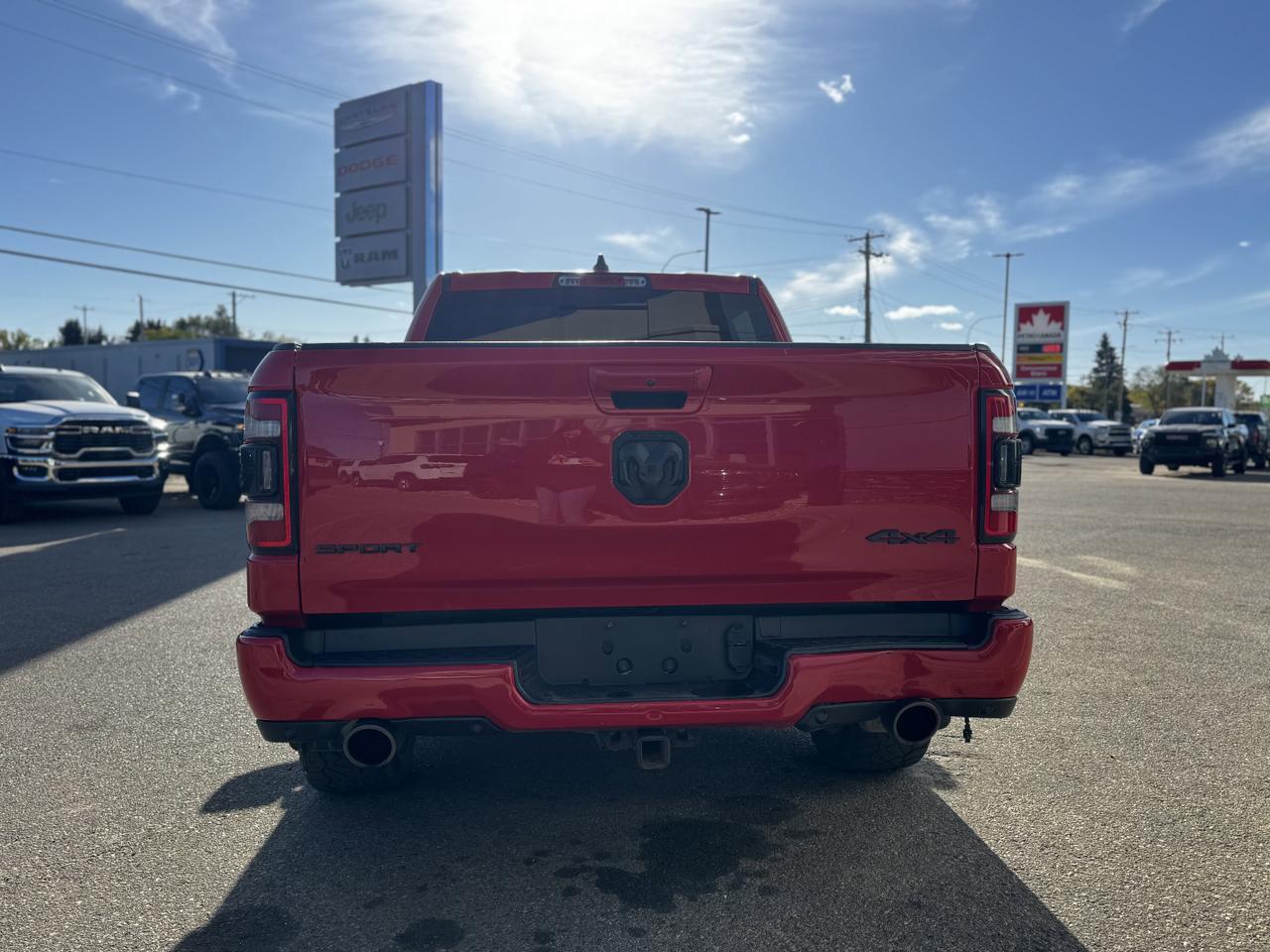 2019 Ram 1500 Sport Crew Cab 4x4 | HEMI V8 | Leather | Heated Vented Seats | NAV | Remote Start Redwater AB