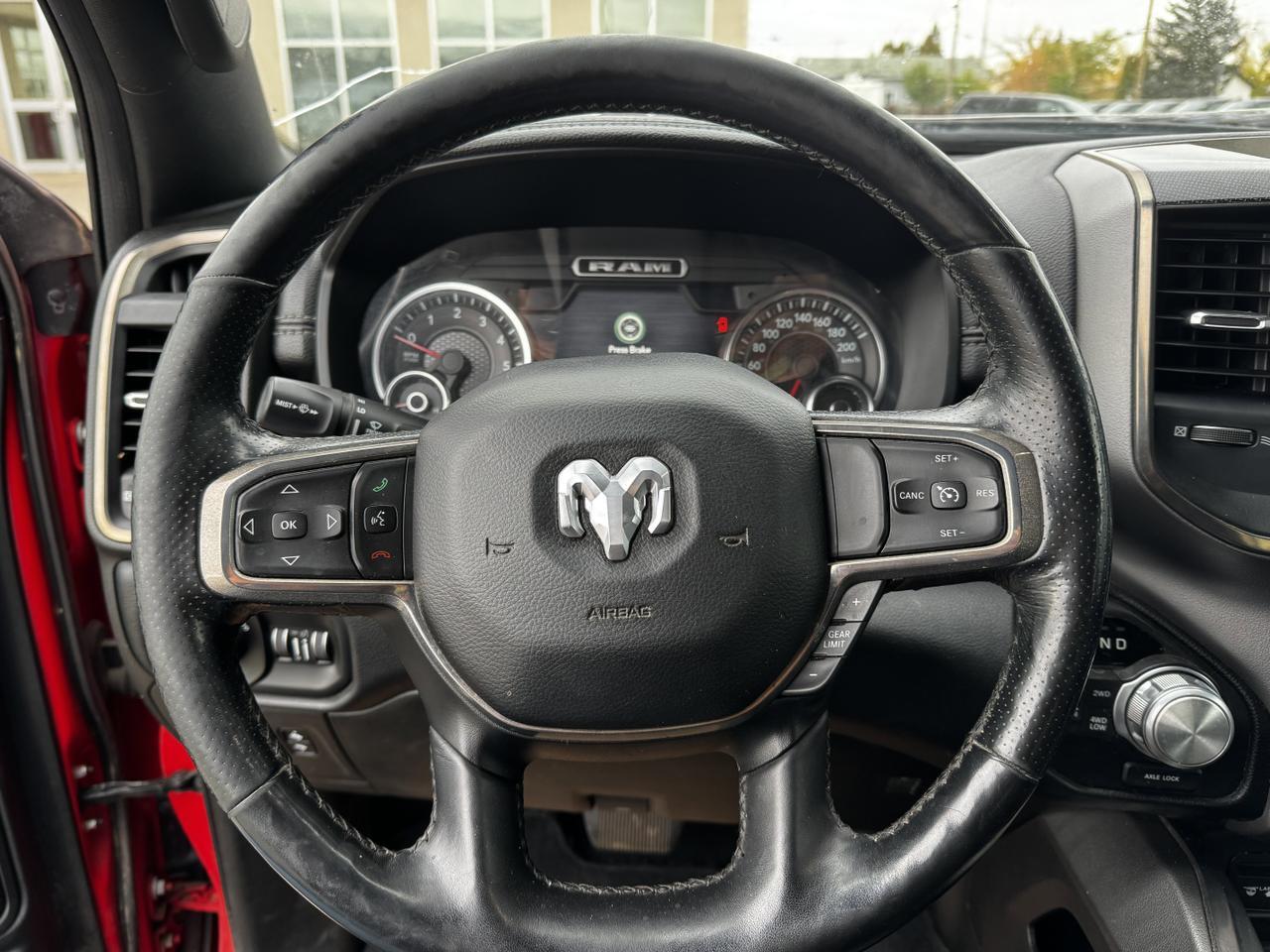 2019 Ram 1500 Sport Crew Cab 4x4 | HEMI V8 | Leather | Heated Vented Seats | NAV | Remote Start Redwater AB