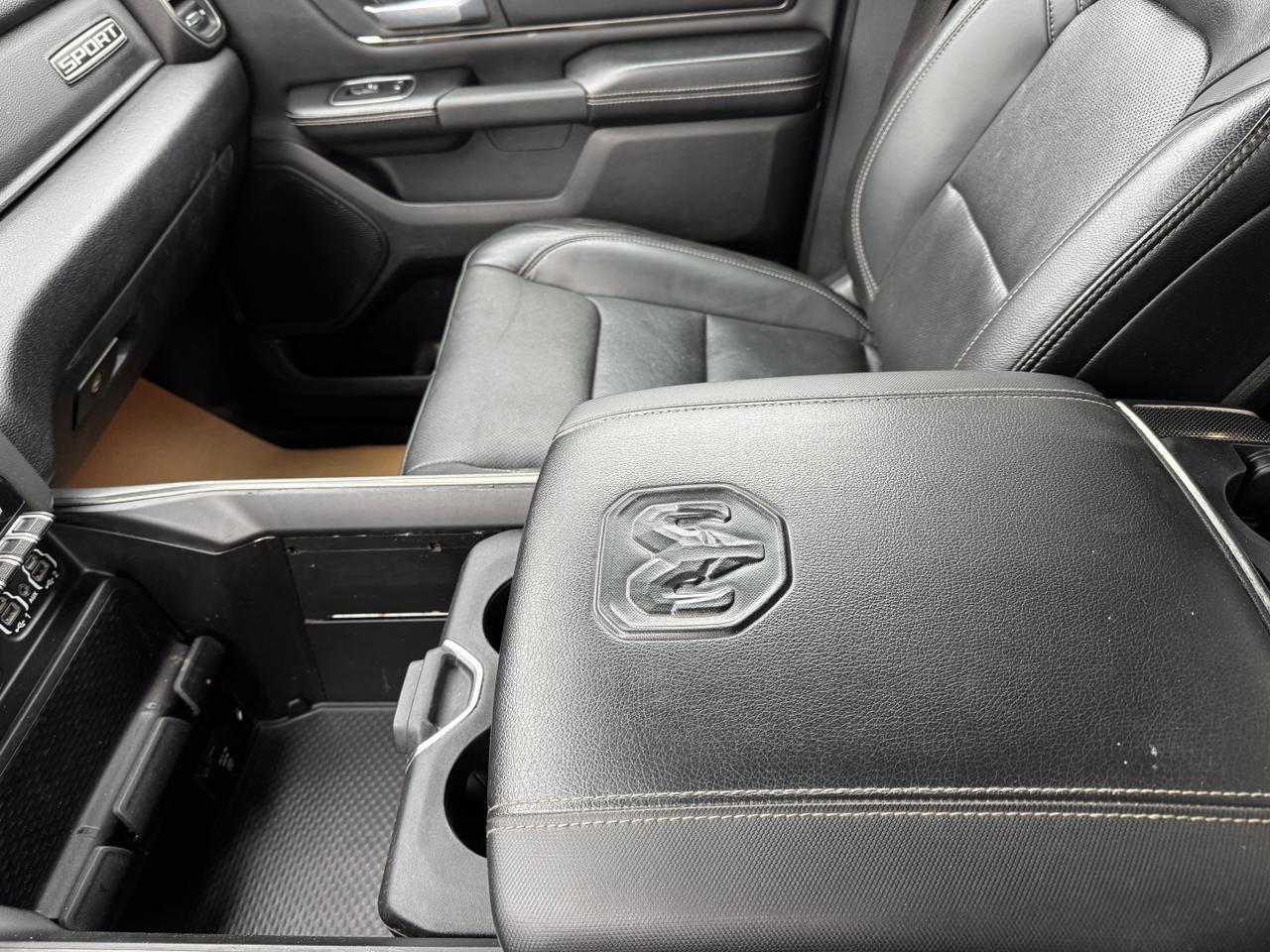 2019 Ram 1500 Sport Crew Cab 4x4 | HEMI V8 | Leather | Heated Vented Seats | NAV | Remote Start Redwater AB