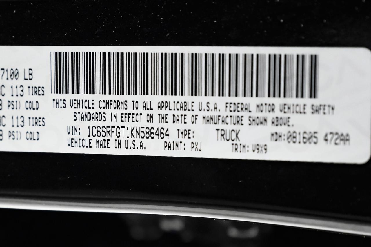 2019 Ram 1500 TRADESMAN CREW CAB 5.7L HEMI AUTOMATIC REAR CAMERA KEYLESS START TOW HITCH RUNNING BOARDS Carrollton TX
