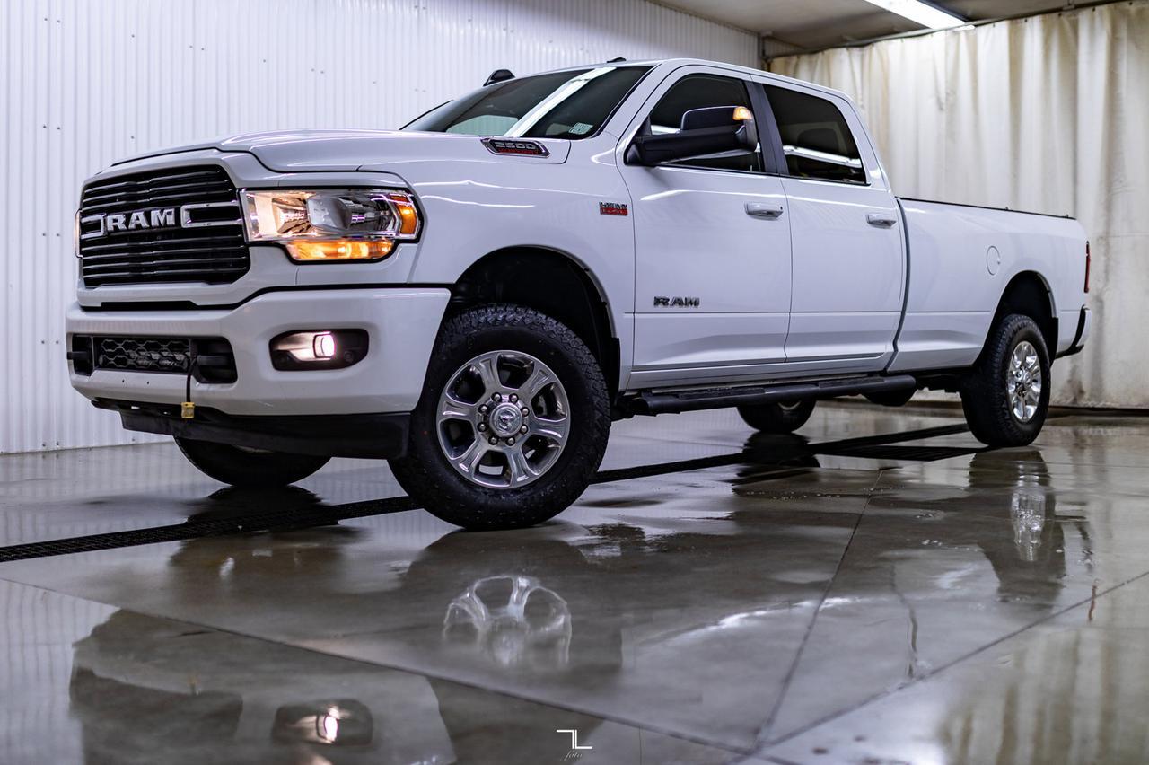 2019 Ram 2500 4x4 Crew Cab Big Horn Longbox HEMI BCam Red Deer AB