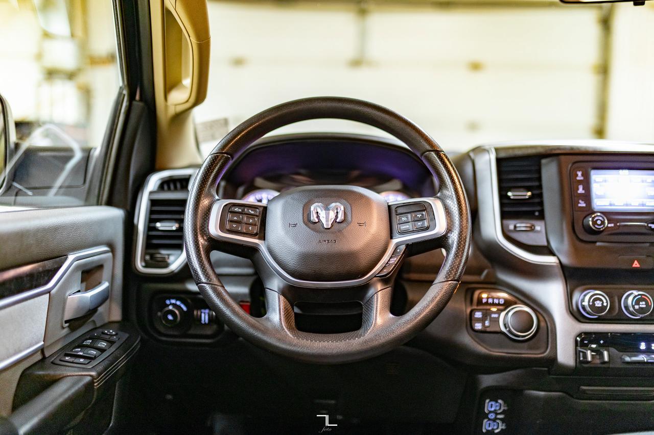 2019 Ram 2500 4x4 Crew Cab Big Horn Longbox HEMI PSeat BCam Red Deer AB