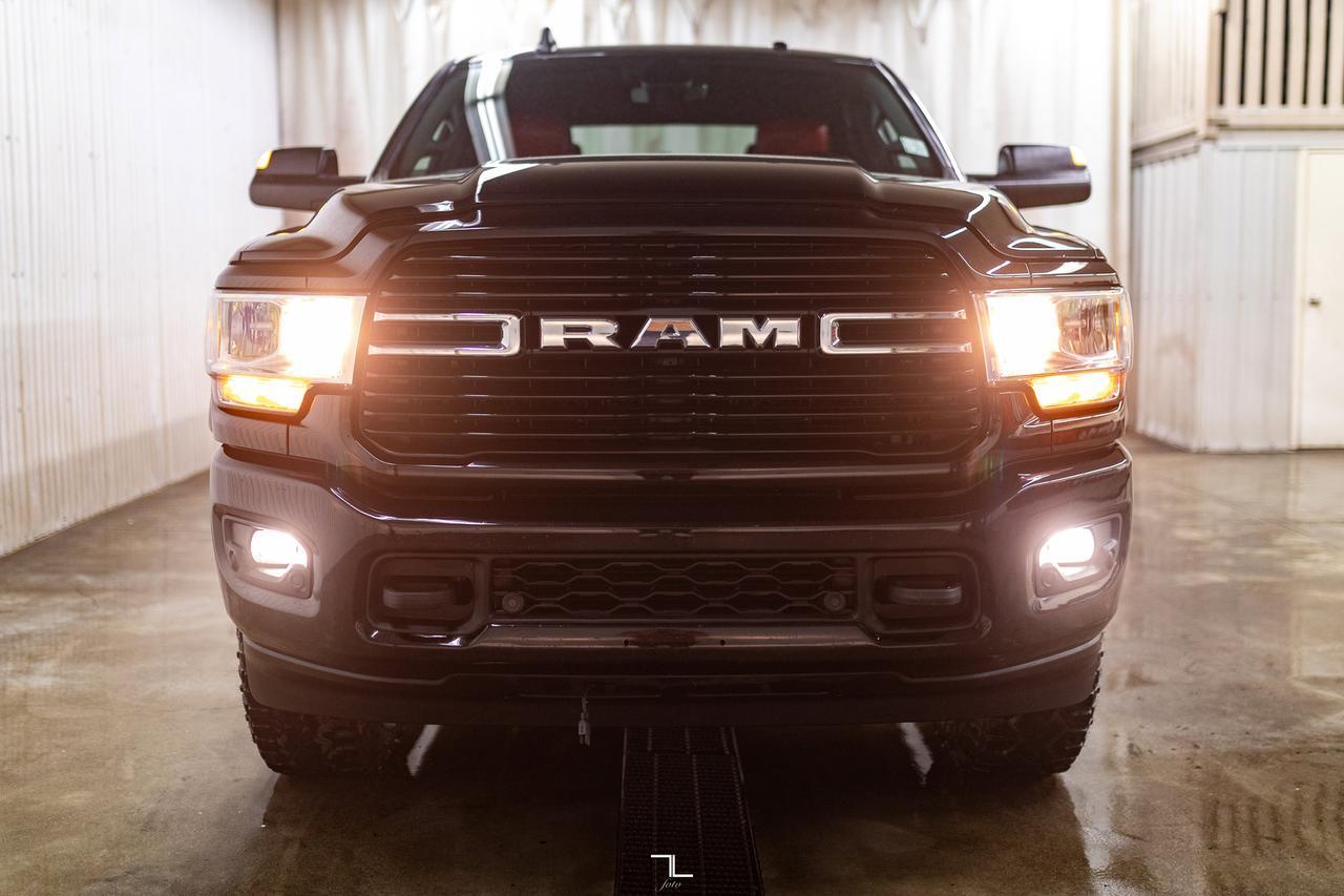 2019 Ram 2500 4x4 Crew Cab Big Horn Sport Longbox Diesel Leather Nav Red Deer AB