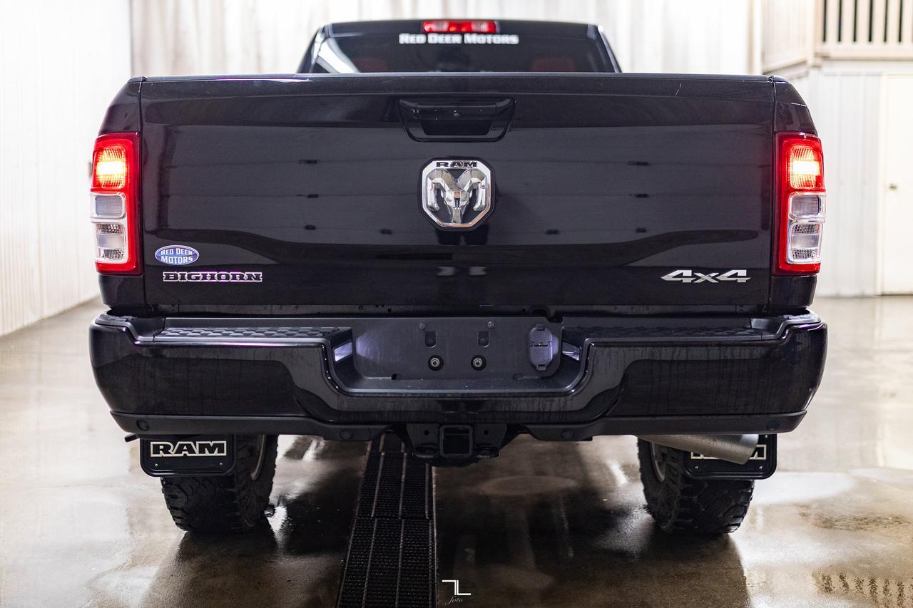 2019 Ram 2500 4x4 Crew Cab Big Horn Sport Longbox Diesel Leather Nav Red Deer AB