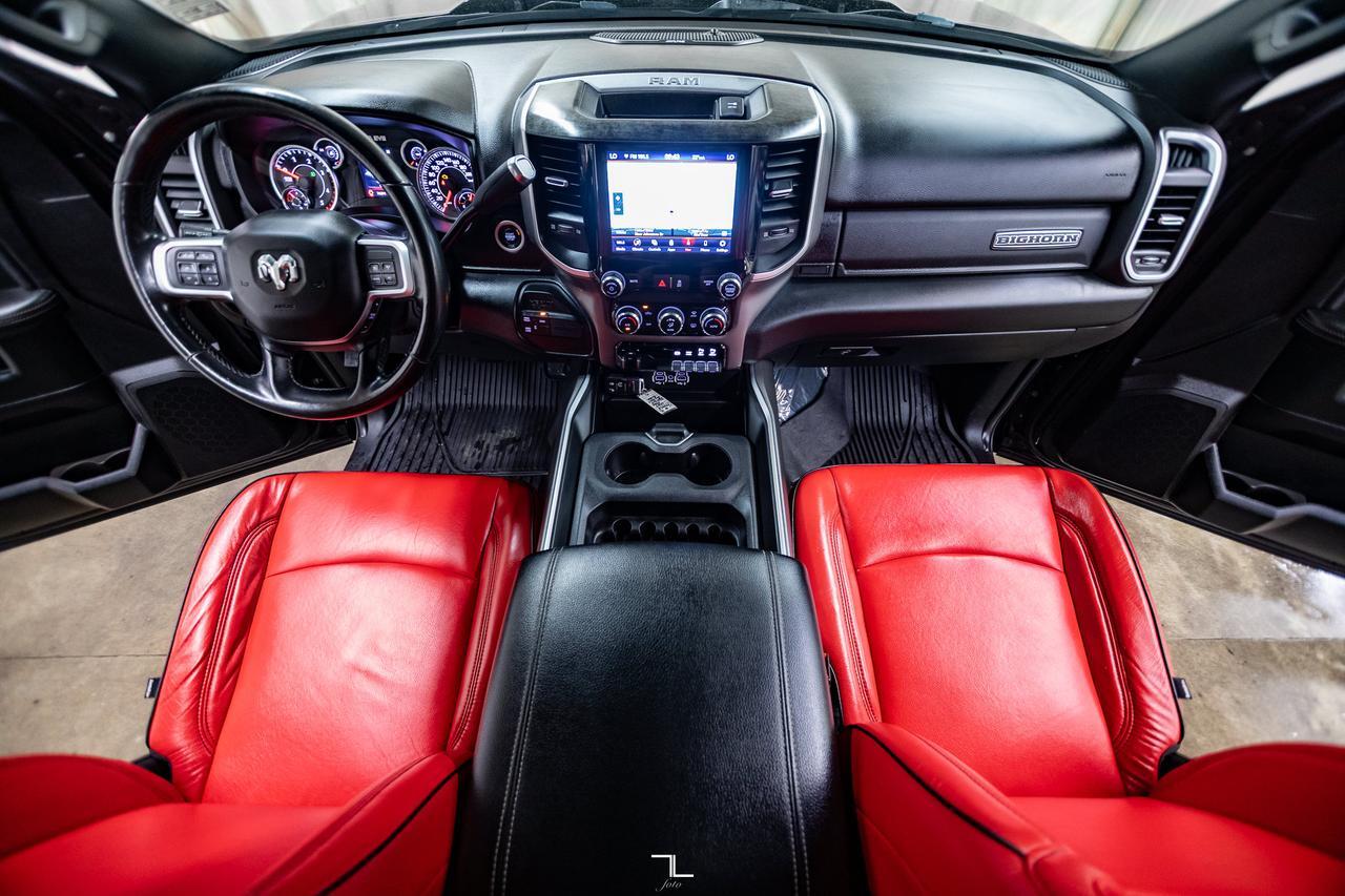 2019 Ram 2500 4x4 Crew Cab Big Horn Sport Longbox Diesel Leather Nav Red Deer AB