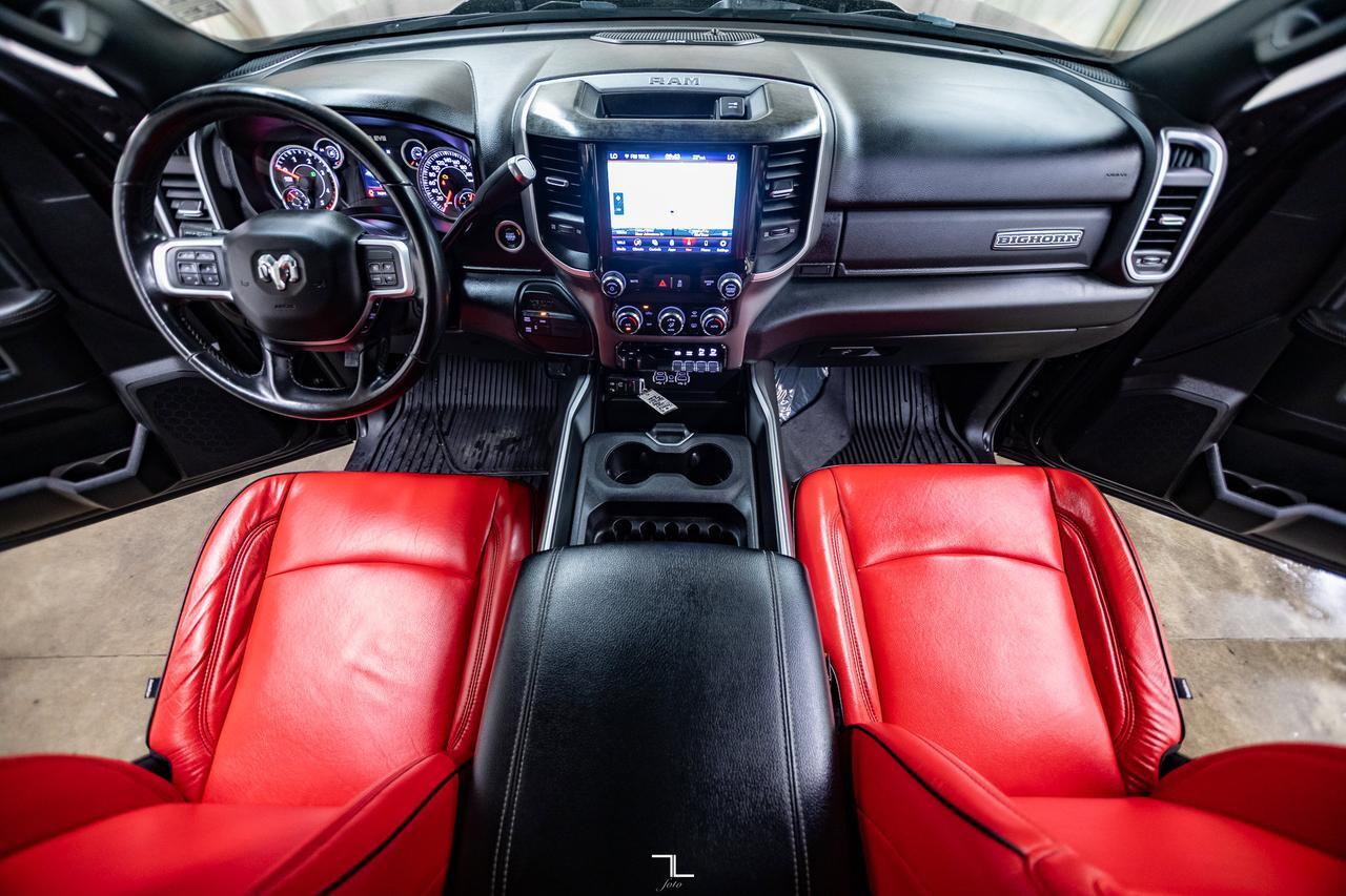 2019 Ram 2500 4x4 Crew Cab Big Horn Sport Longbox Diesel Leather Nav Red Deer AB