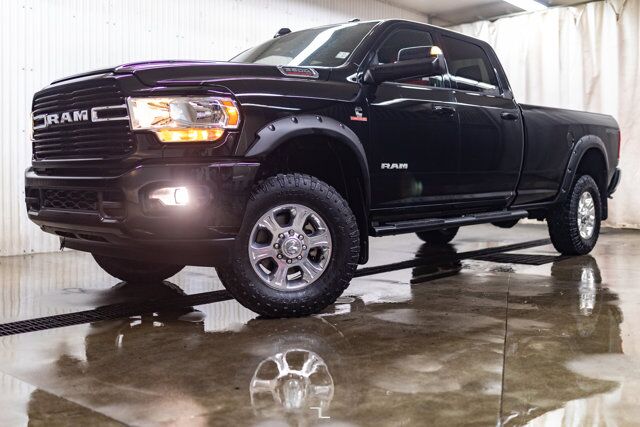 2019 Ram 2500 4x4 Crew Cab Big Horn Sport Longbox Diesel Leather Nav Red Deer AB
