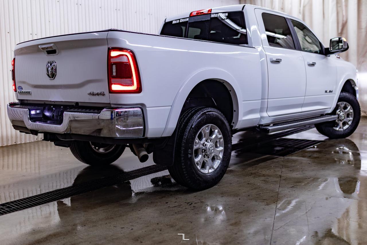 2019 Ram 2500 4x4 Crew Cab Laramie HEMI Leather Nav BCam Red Deer AB