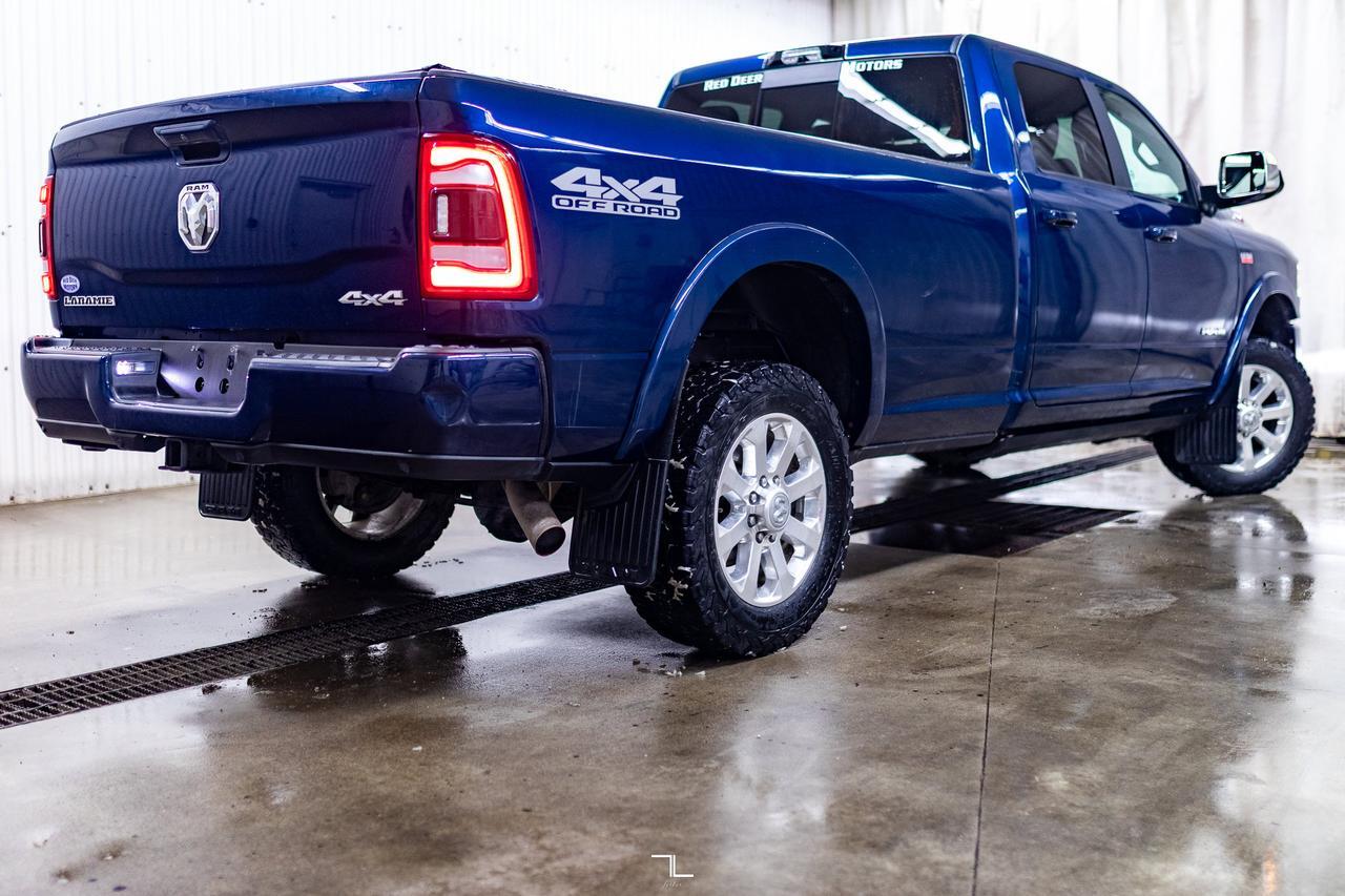 2019 Ram 2500 4x4 Crew Cab Laramie Longbox Leather Roof Nav Red Deer AB