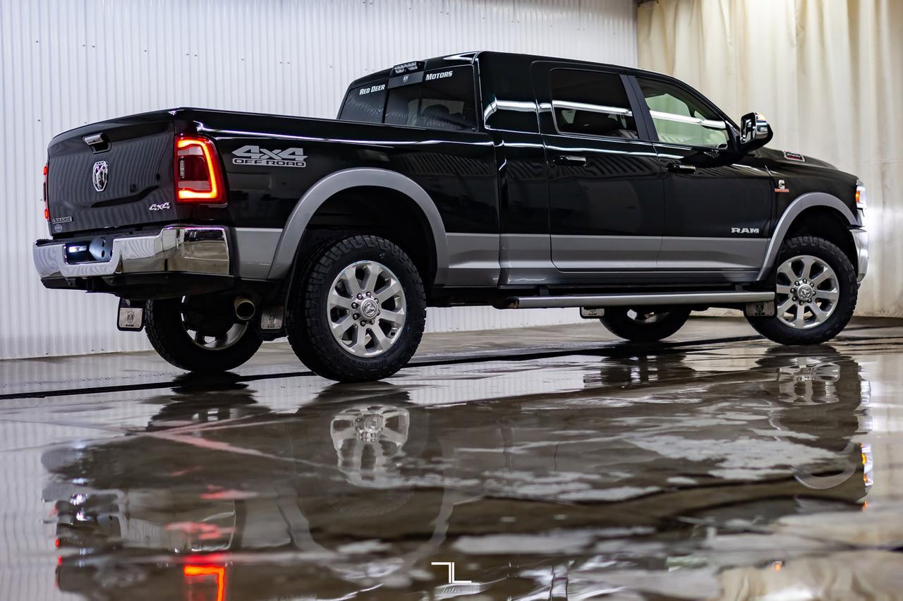 2019 Ram 2500 4x4 Mega Cab Laramie Diesel Leather Roof Nav Red Deer AB