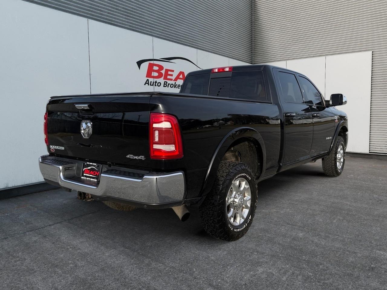 2019 Ram 2500 Laramie, HEATED/VENTILATED SEATS, HEATED STEERING WHEEL, TOW HOOKS, POWER/HEATED MIRRORS, BACKUP CAMERA, APPLE CARPLAY/ANDROID AUTO, REMOTE START, UNIVERSAL GARAGE DOOR OPENER, ALPINE SPEAKERS, CLEAN CARFAX! Norfolk VA