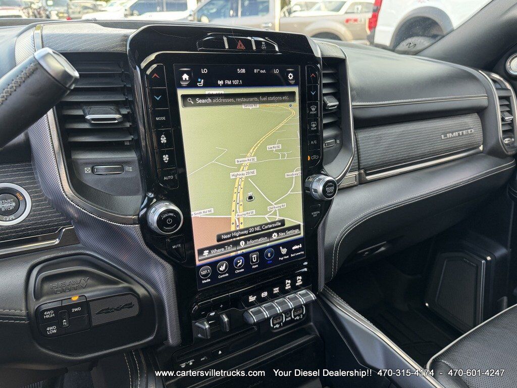 2019 Ram 2500 Limited 4X4 - TOW TECH - AUTO LVL AIR SUS - ROOF - 5TH WHEEL PREP Cartersville GA