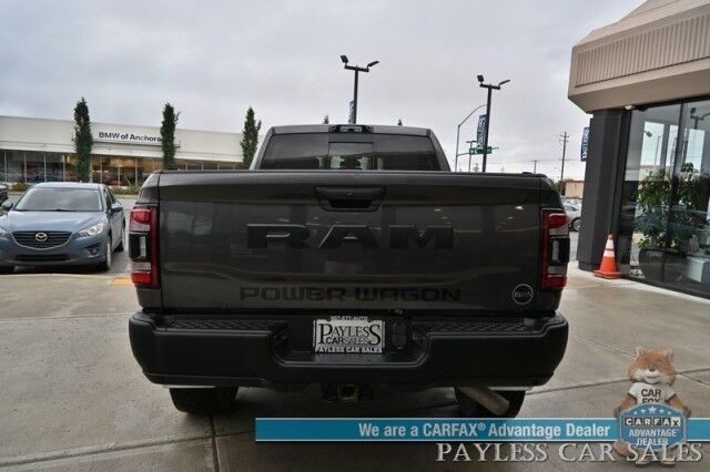 2019 Ram 2500 Power Wagon / 4X4 / Crew Cab / AutoStart / Heated & Cooled Leather Seats / Heated Steering Wheel / Sunroof / Navigation / Harman Kardon Speakers / Blind Spot Alert / Bed Liner / Block Heater / Tonneau Cover / Tow Pkg Anchorage AK