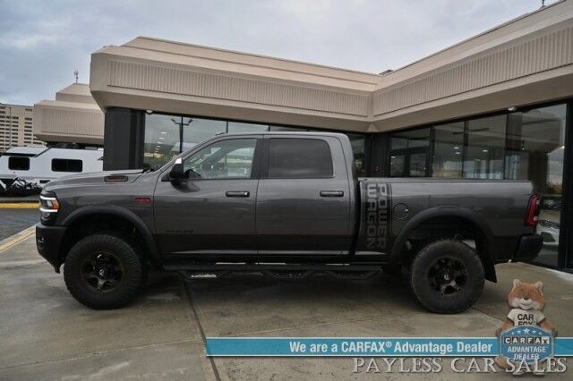 2019 Ram 2500 Power Wagon / 4X4 / Crew Cab / AutoStart / Heated & Cooled Leather Seats / Heated Steering Wheel / Sunroof / Navigation / Harman Kardon Speakers / Blind Spot Alert / Bed Liner / Block Heater / Tonneau Cover / Tow Pkg Anchorage AK