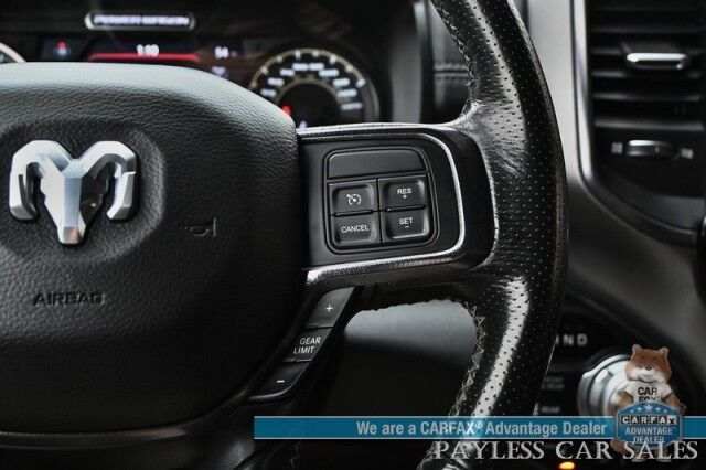 2019 Ram 2500 Power Wagon / 4X4 / Crew Cab / AutoStart / Heated & Cooled Leather Seats / Heated Steering Wheel / Sunroof / Navigation / Harman Kardon Speakers / Blind Spot Alert / Bed Liner / Block Heater / Tonneau Cover / Tow Pkg Anchorage AK