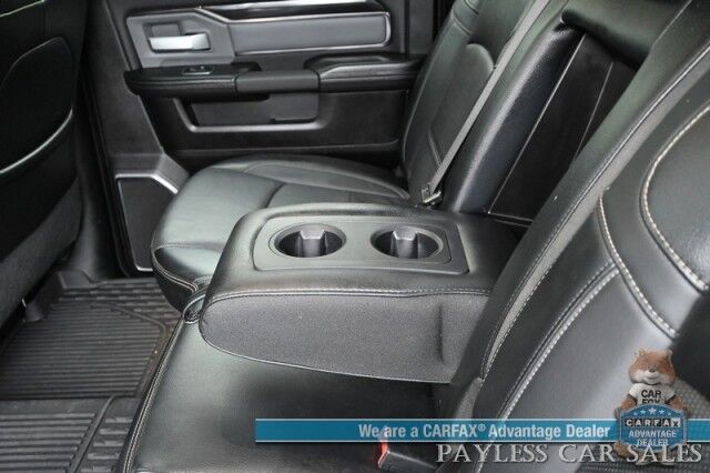 2019 Ram 2500 Power Wagon / 4X4 / Crew Cab / AutoStart / Heated & Cooled Leather Seats / Heated Steering Wheel / Sunroof / Navigation / Harman Kardon Speakers / Blind Spot Alert / Bed Liner / Block Heater / Tonneau Cover / Tow Pkg Anchorage AK