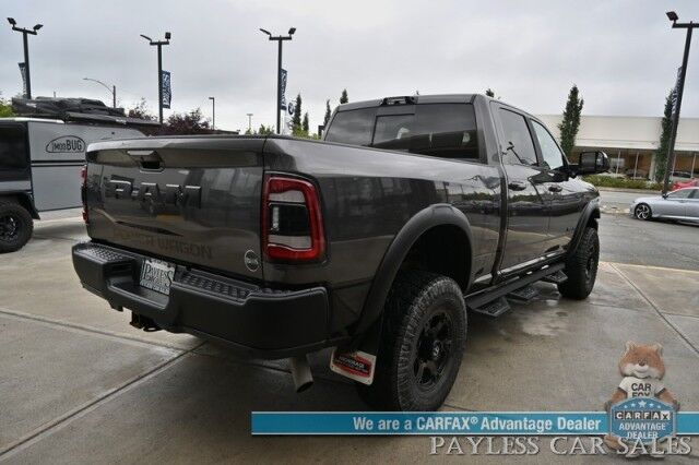 2019 Ram 2500 Power Wagon / 4X4 / Crew Cab / AutoStart / Heated & Cooled Leather Seats / Heated Steering Wheel / Sunroof / Navigation / Harman Kardon Speakers / Blind Spot Alert / Bed Liner / Block Heater / Tonneau Cover / Tow Pkg Anchorage AK