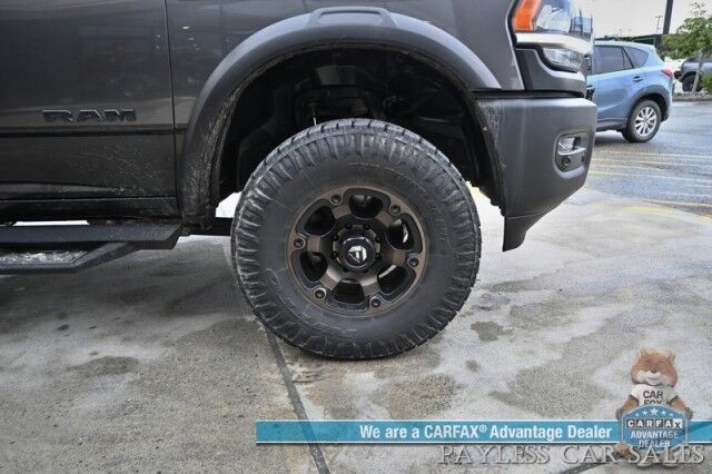 2019 Ram 2500 Power Wagon / 4X4 / Crew Cab / AutoStart / Heated & Cooled Leather Seats / Heated Steering Wheel / Sunroof / Navigation / Harman Kardon Speakers / Blind Spot Alert / Bed Liner / Block Heater / Tonneau Cover / Tow Pkg Anchorage AK