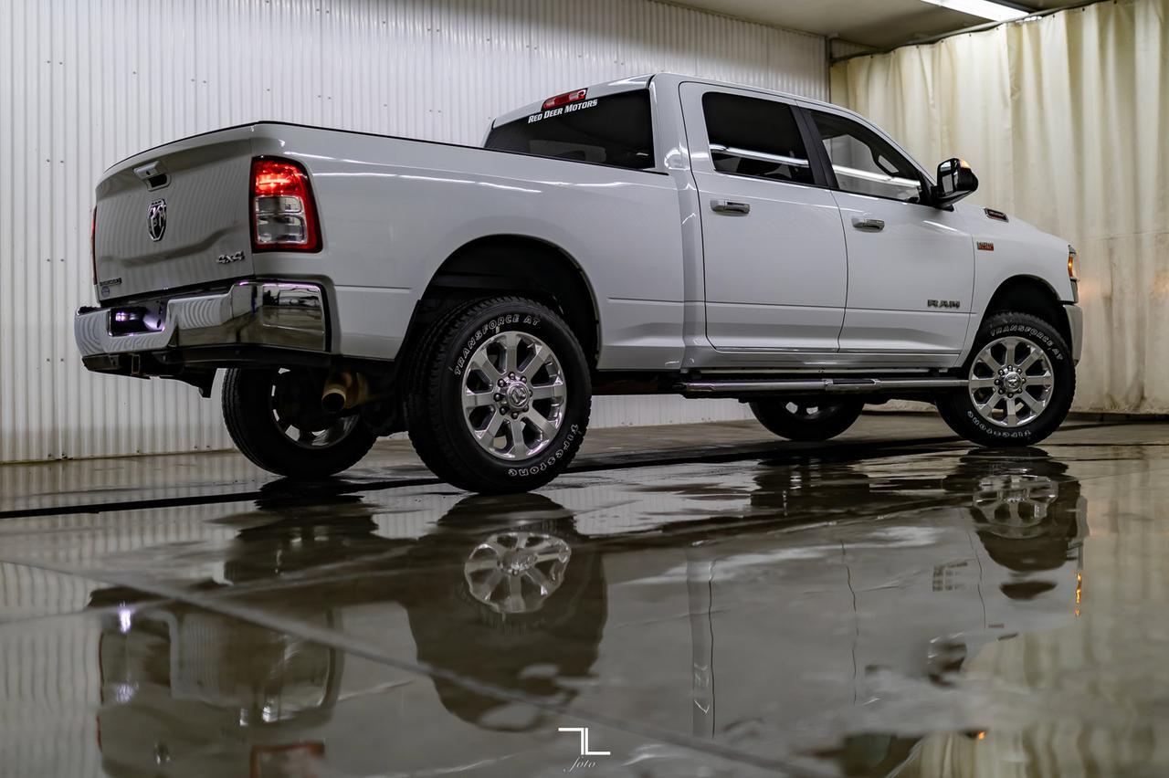 2019 Ram 3500 4x4 Crew Cab Big Horn BCam HEMI Red Deer AB