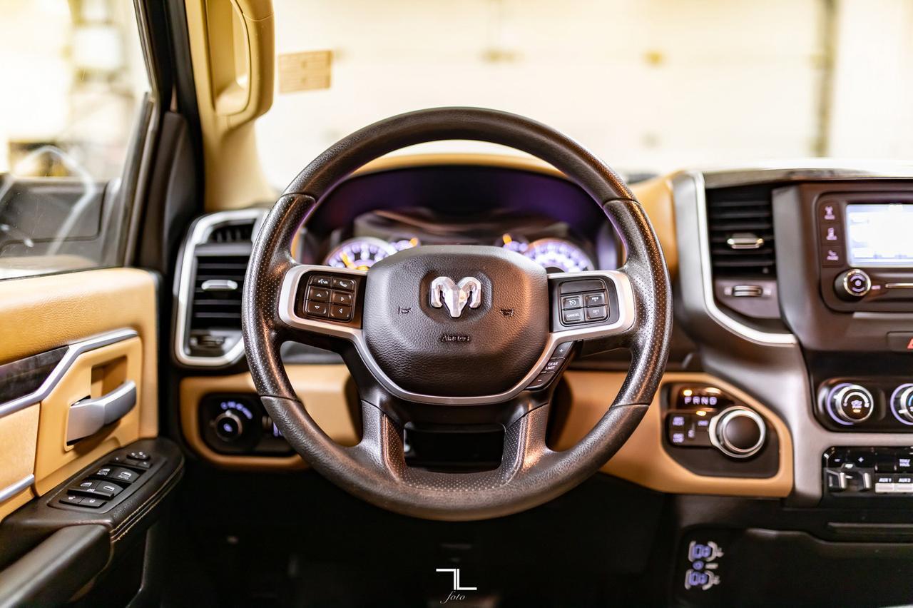 2019 Ram 3500 4x4 Crew Cab Big Horn BCam HEMI Red Deer AB