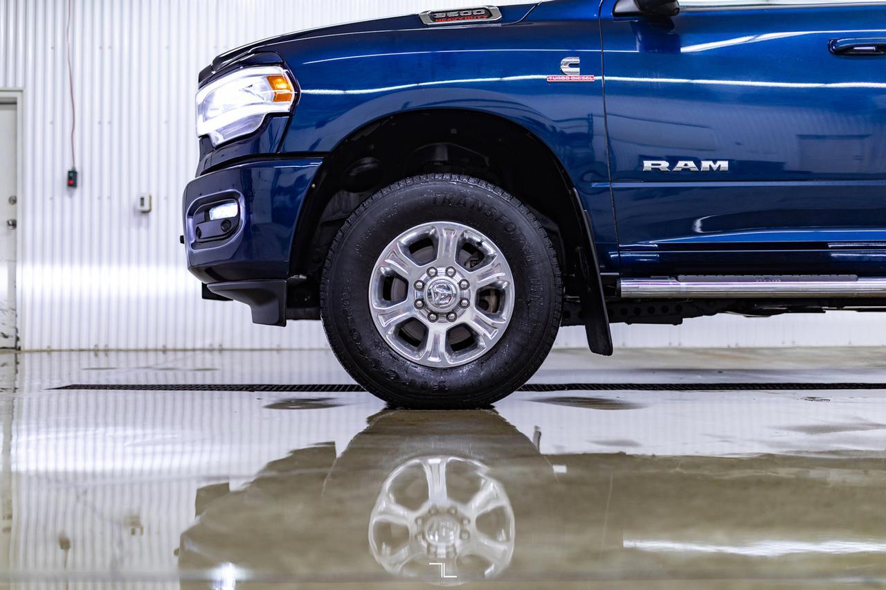 2019 Ram 3500 4x4 Crew Cab Big Horn Diesel AISIN Longbox BCam Red Deer AB