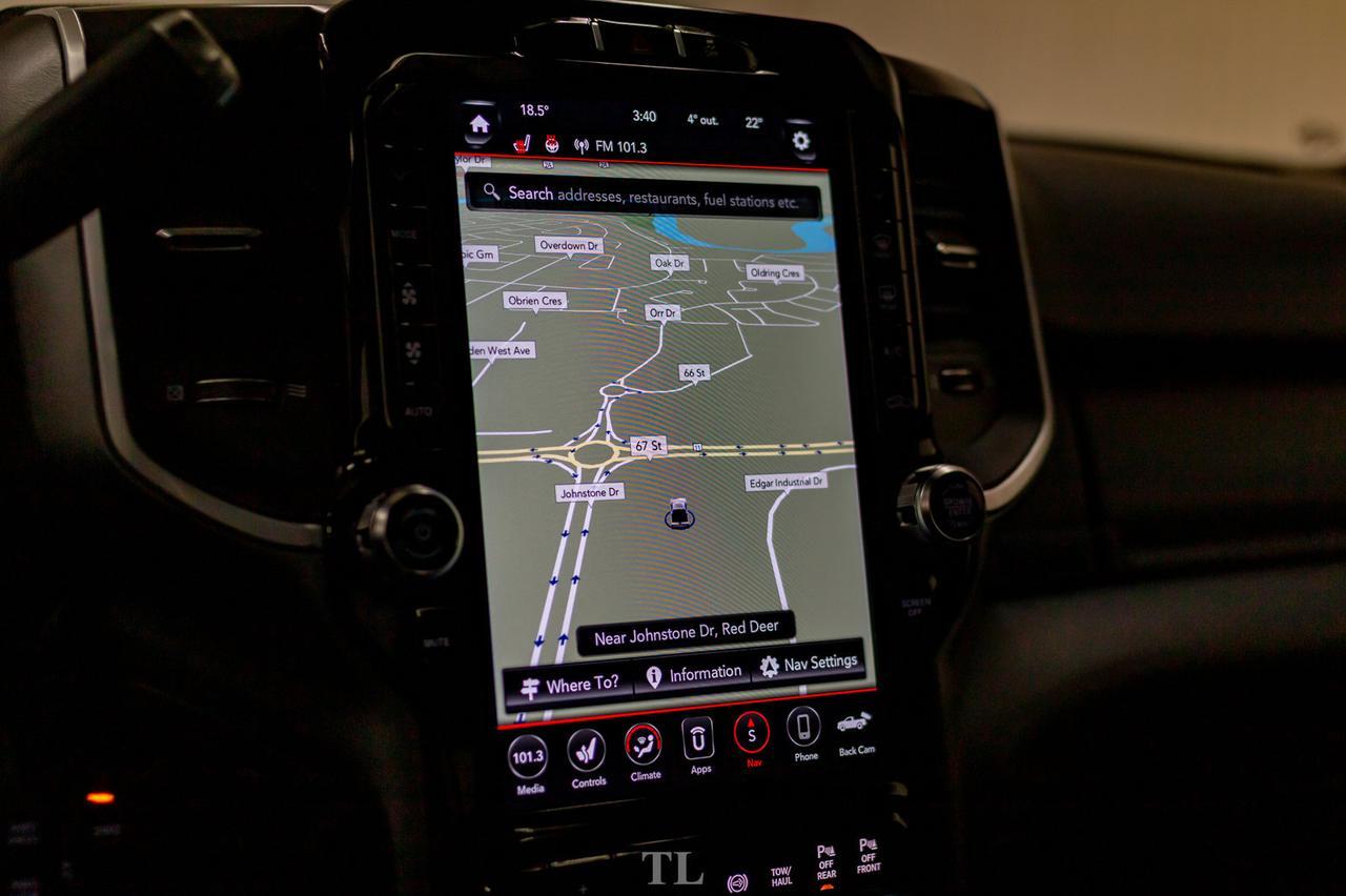 2019 Ram 3500 4x4 Crew Cab Big Horn Diesel AISIN Nav Roof Red Deer AB