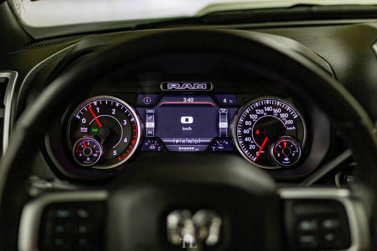 2019 Ram 3500 4x4 Crew Cab Big Horn Diesel AISIN Nav Roof Red Deer AB