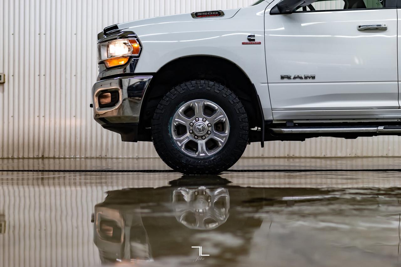 2019 Ram 3500 4x4 Crew Cab Big Horn Diesel Longbox Red Deer AB