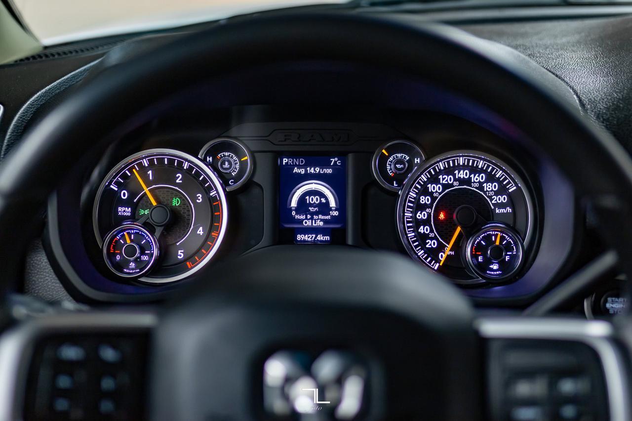 2019 Ram 3500 4x4 Crew Cab Big Horn Diesel Longbox Red Deer AB