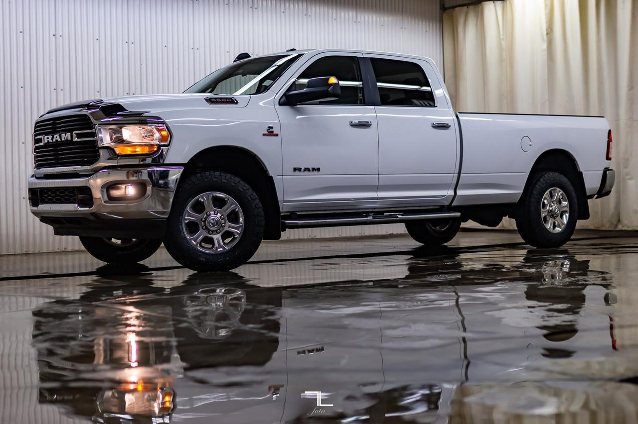 2019 Ram 3500 4x4 Crew Cab Big Horn Diesel Longbox Red Deer AB