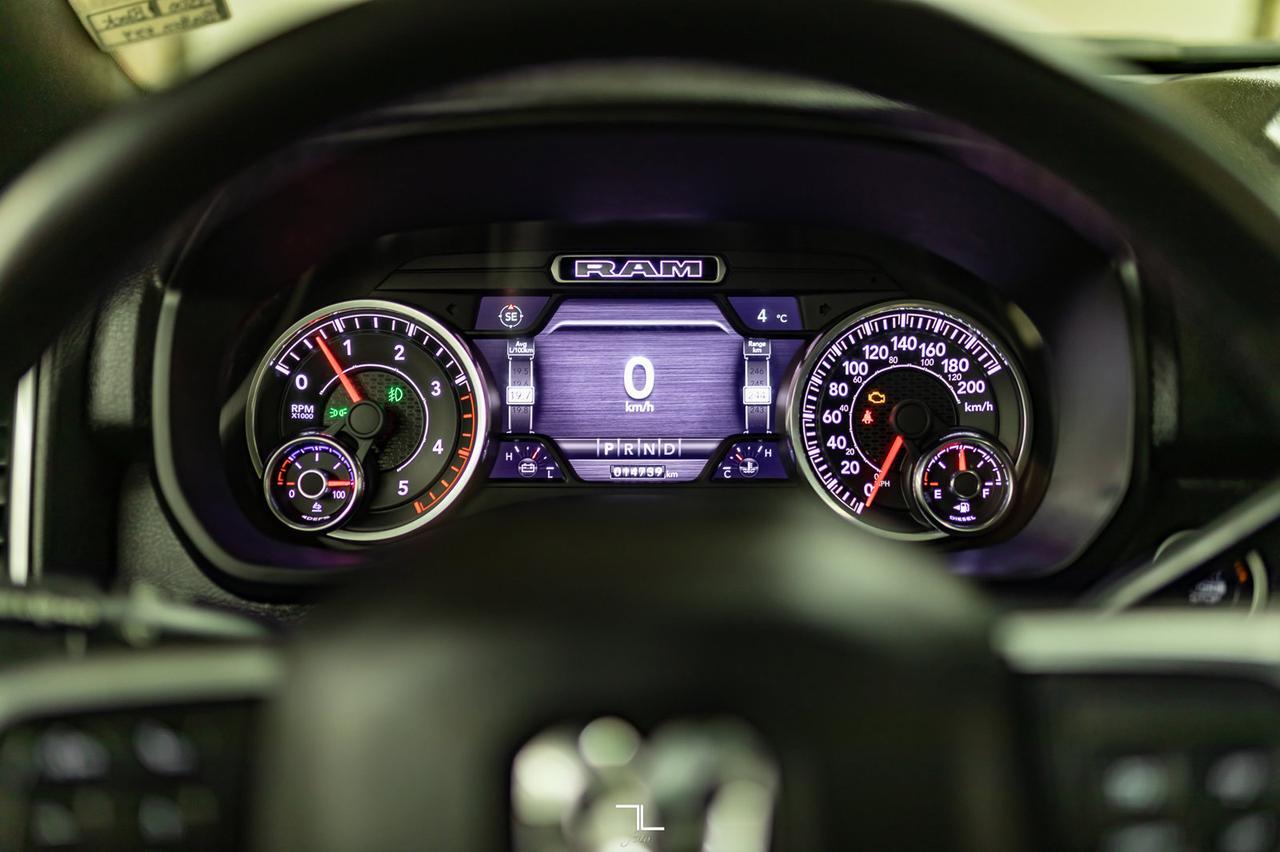 2019 Ram 3500 4x4 Crew Cab Big Horn Longbox Diesel Nav Roof BCam Red Deer AB