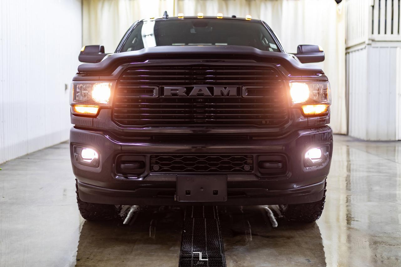 2019 Ram 3500 4x4 Crew Cab Big Horn Longbox Diesel Nav Roof BCam Red Deer AB