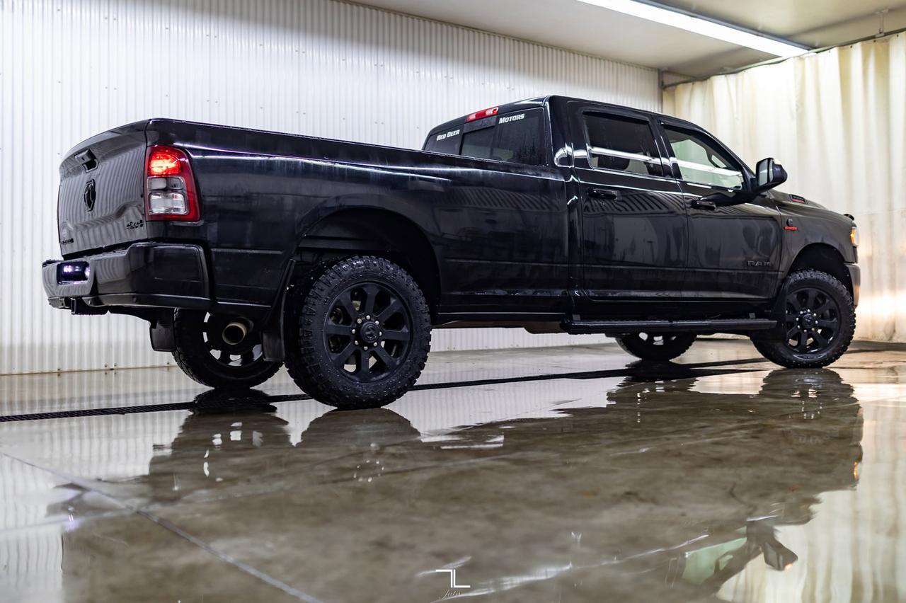 2019 Ram 3500 4x4 Crew Cab Big Horn Longbox Diesel Nav Roof BCam Red Deer AB